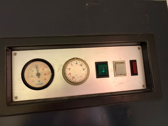 1470766-5 Arneg double fridge with glass door