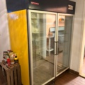1470766-6 Arneg double fridge with glass door