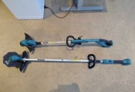 1471034 Grästrimmer, 2 st, Makita, DUR193 och DUR194, batteridrivna 18V