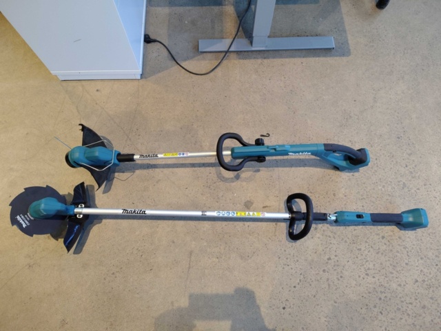 1471034-1 Grästrimmer, 2 st, Makita, DUR193 och DUR194, batteridrivna 18V