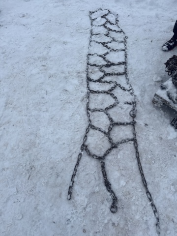 1321352-1 Snökedjor 270x40cm 4st