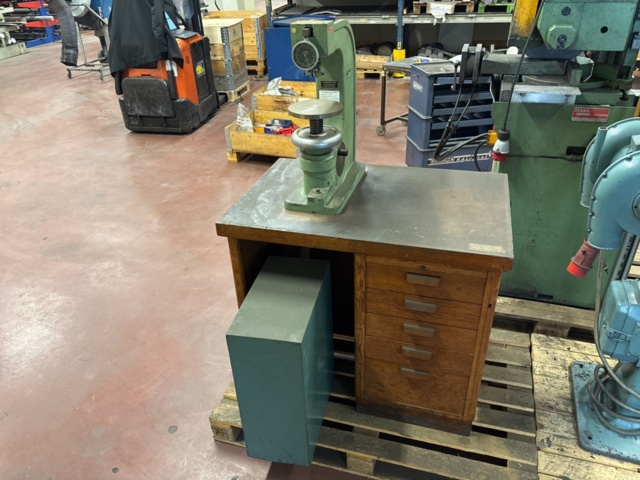 1372876-1 Hardness tester with workbench - AB Alpha Durometer