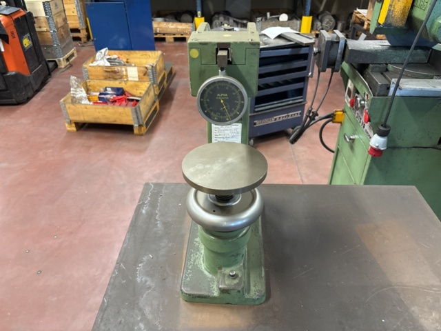 1372876-2 Hardness tester with workbench - AB Alpha Durometer