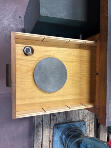 1372876-9 Hardness tester with workbench - AB Alpha Durometer