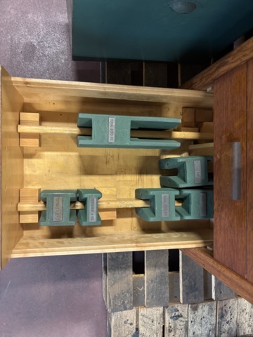 1372876-13 Hardness tester with workbench - AB Alpha Durometer