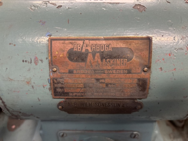 1372877-3 Bench grinder on stand - Arboga Maskiner