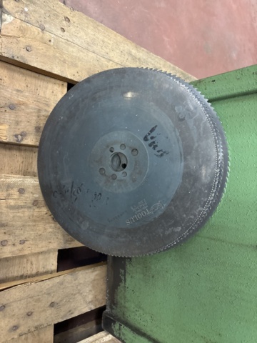 1372878-4 Cut-off saw with accessories (9 extra blades) - Thomas 315 VR IDROPN - 1989