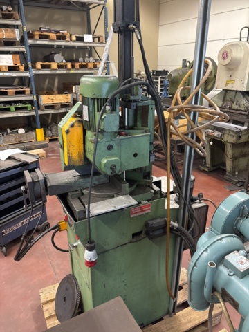 1372878-5 Cut-off saw with accessories (9 extra blades) - Thomas 315 VR IDROPN - 1989