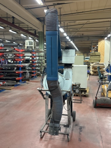 1372879-2 Point extraction with fan on stand - Nederman 601363