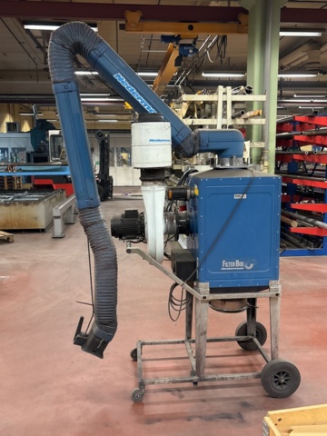 1372879-3 Point extraction with fan on stand - Nederman 601363