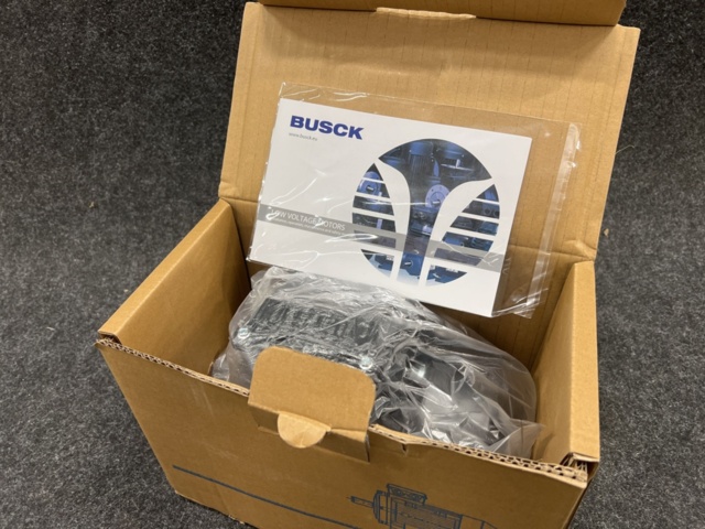 1471091-4 3-phase motor Busck T3A80B-4 0.75kw 1400 r/m 230/400V B3