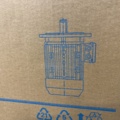 1471093-3 3-phase motor Busck T3A80B-2 1.1kw 2800 r/m 230/400V B3