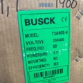 1471095-3 3-fasmotor Busck T3A90S-4 1,1kw 1400r/m 230/400V B3
