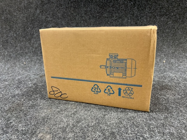 1471106-1 3-fasmotor Busck T2A71A-2 0,37kw 2800r/m 230/400v B34