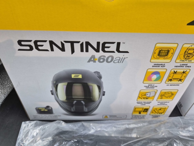 1472345-2 Svetsvisir med fläktsystem, ESAB, Sentinel A60 Air med EPR-X1.1 PAPR