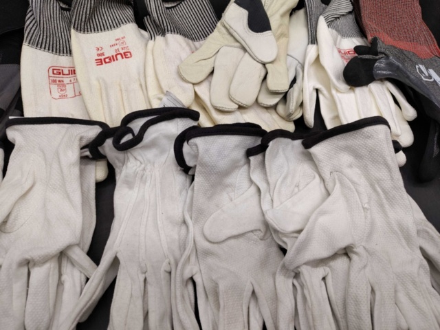 1472349-4 Work gloves, 12 pcs, Tegera/Guide - size 10, mixed models