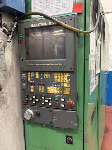 1444845-2 Machining center with chip conveyor and magnetic table – Mazak AJV-35/60