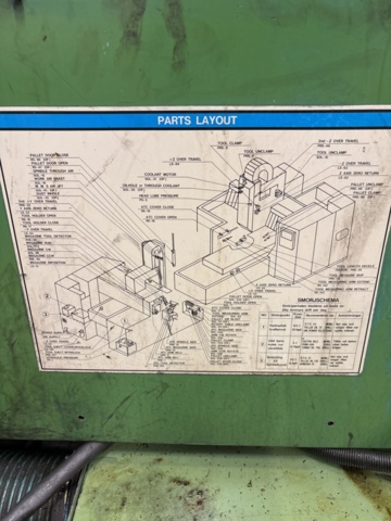 1444845-10 Machining center with chip conveyor and magnetic table – Mazak AJV-35/60