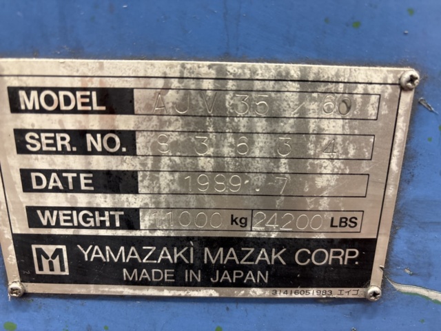 1444846-14 Bearbetningscenter - Mazak AJV-35/60 - 1989