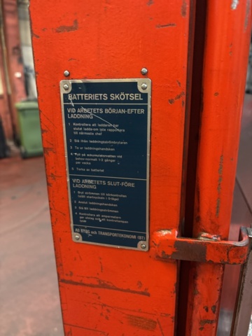 1444860-6 High lift stacker – Max lift height 4150 mm – 600 kg capacity