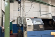 1444880 Pelarsvängkran med el-telfer – 125 kg