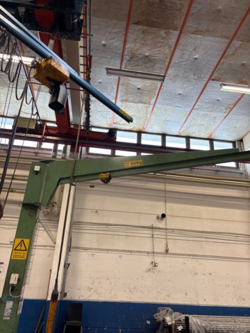 1444883-2 Pelarsvängkran – Mig-Svets AB PSK, 250 kg