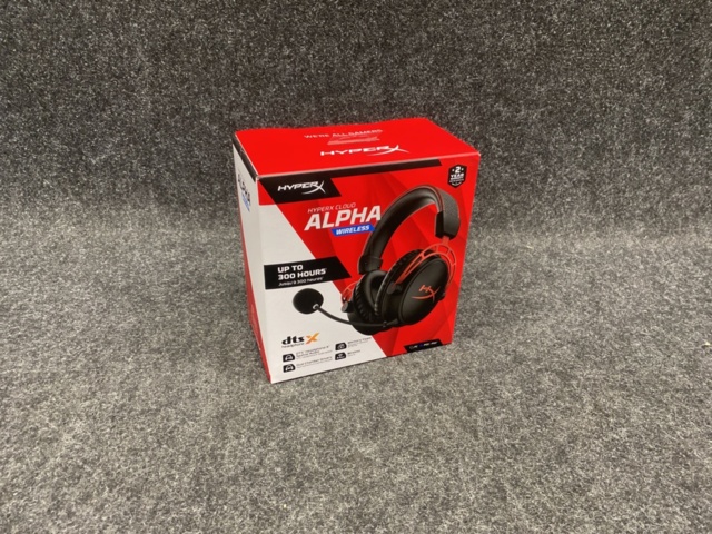 1472254-2 Wireless Gaming Headset HyperX Cloud Alpha (black)