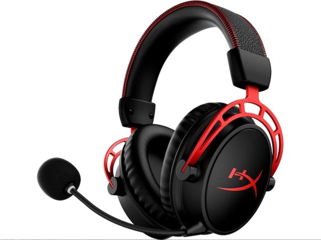 1472254-1 Wireless Gaming Headset HyperX Cloud Alpha (black)