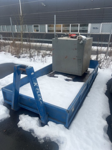 1384639-1 Flak med dieseltank - K-Vagnen K-Flex