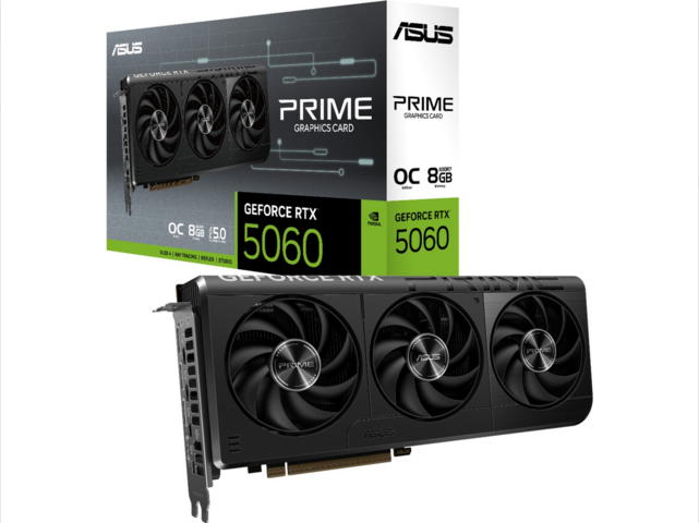1472306-1 Grafikkort Asus Prime GeForce RTX 5060 OC