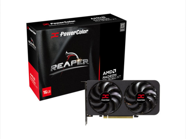 1472308-1 Graphics card PowerColor Reaper AMD Radeon RX 9060 XT