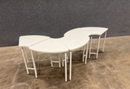 1467355 5 st Runda bord i sex delar