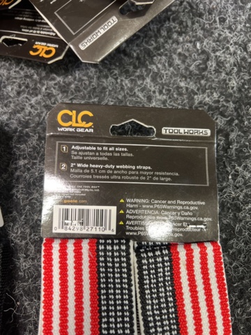 1470701-6 18 st Hängslen CLC Work Gear