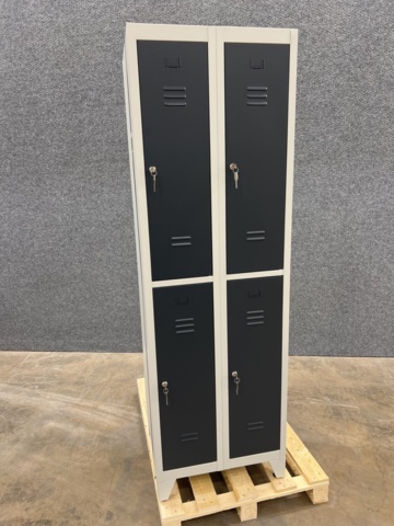 1472526-3 Klädskåp CLICK Omonterat, 2 sektioner, 4 dörrar