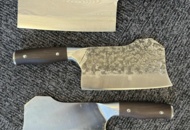 1472638 3-delat Knivset - Köttklyvare - Fri frakt