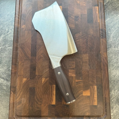 1472638-2 3-delat Knivset - Köttklyvare - Fri frakt