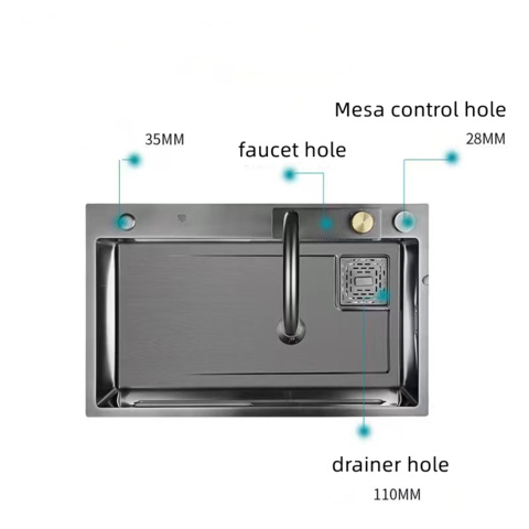 1472641-8 Diskbänk Rostfri Multifunktionell - Fri frakt