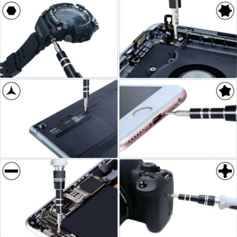 1472684-3 115-delars Skruvmejselset för Precisionsarbete - Fri frakt