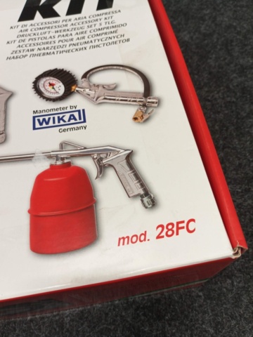 1472727-4 Tillbehörskit för luftkompressor, Fratelli Ghiotto 28FC