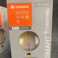 1472734-3 2 st LED-lampor Ledvance Filament Globe200 42 E27 Smoke Dimmable