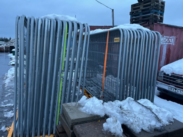 1454792-5 Byggstängsel 3x2m ca 50st - BG Fix