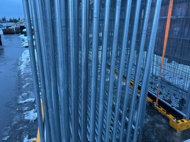 1454792-8 Byggstängsel 3x2m ca 50st - BG Fix