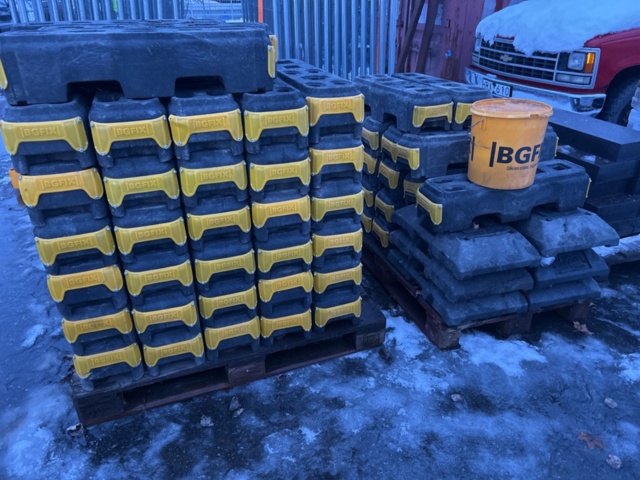 1454792-10 Byggstängsel 3x2m ca 50st - BG Fix