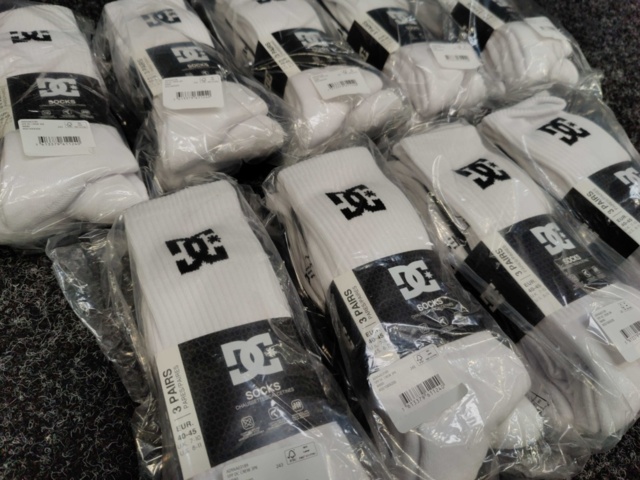 1472756-2 9 st 3-pack Sockar DC, Strl 40-45