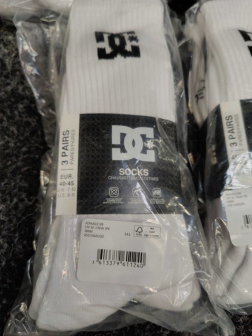 1472756-3 9 st 3-pack Sockar DC, Strl 40-45