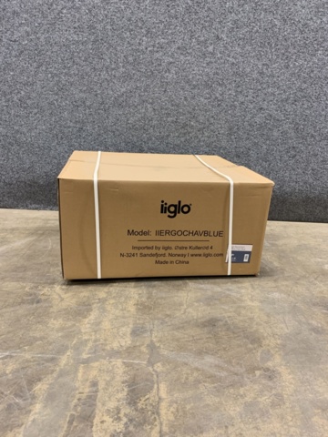 1472759-2 Kontorsstol iiglo Ergo Revolution - Blå