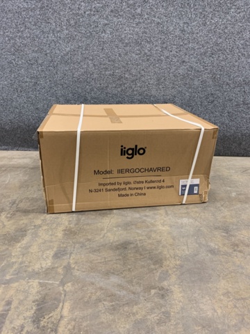 1472760-2 Kontorsstol iiglo Ergo - Röd