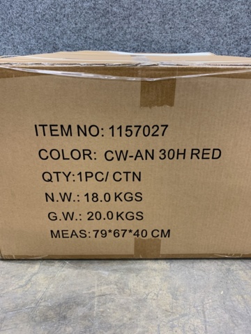 1472760-4 Kontorsstol iiglo Ergo - Röd