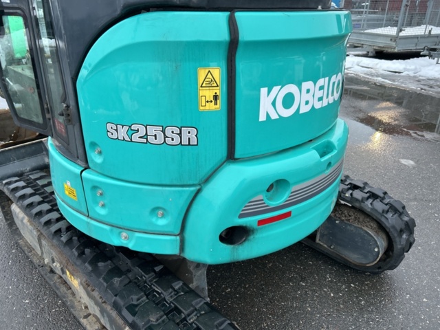 1454794-36 Bandgrävare med rototilt och 3 st va-skopor - Kobelco SK25SR-6E -2023