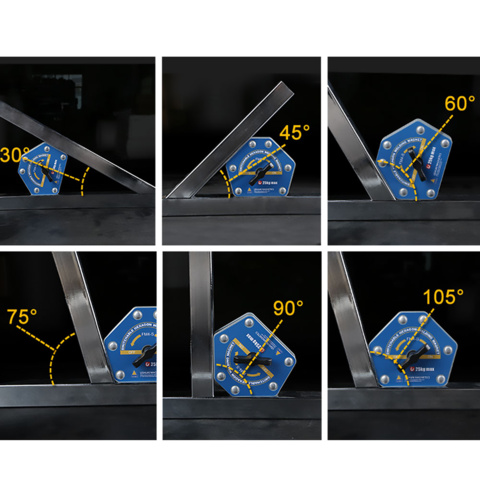1472779-4 4 pcs Welding magnets FM4-S – 15–20 kg pulling force - Free shipping